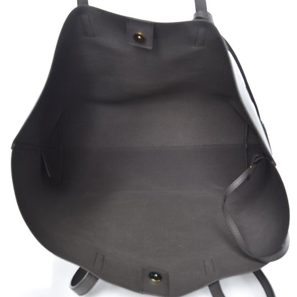 Saint Laurent Calfskin Large Shopping Tote Earth 6 of 8