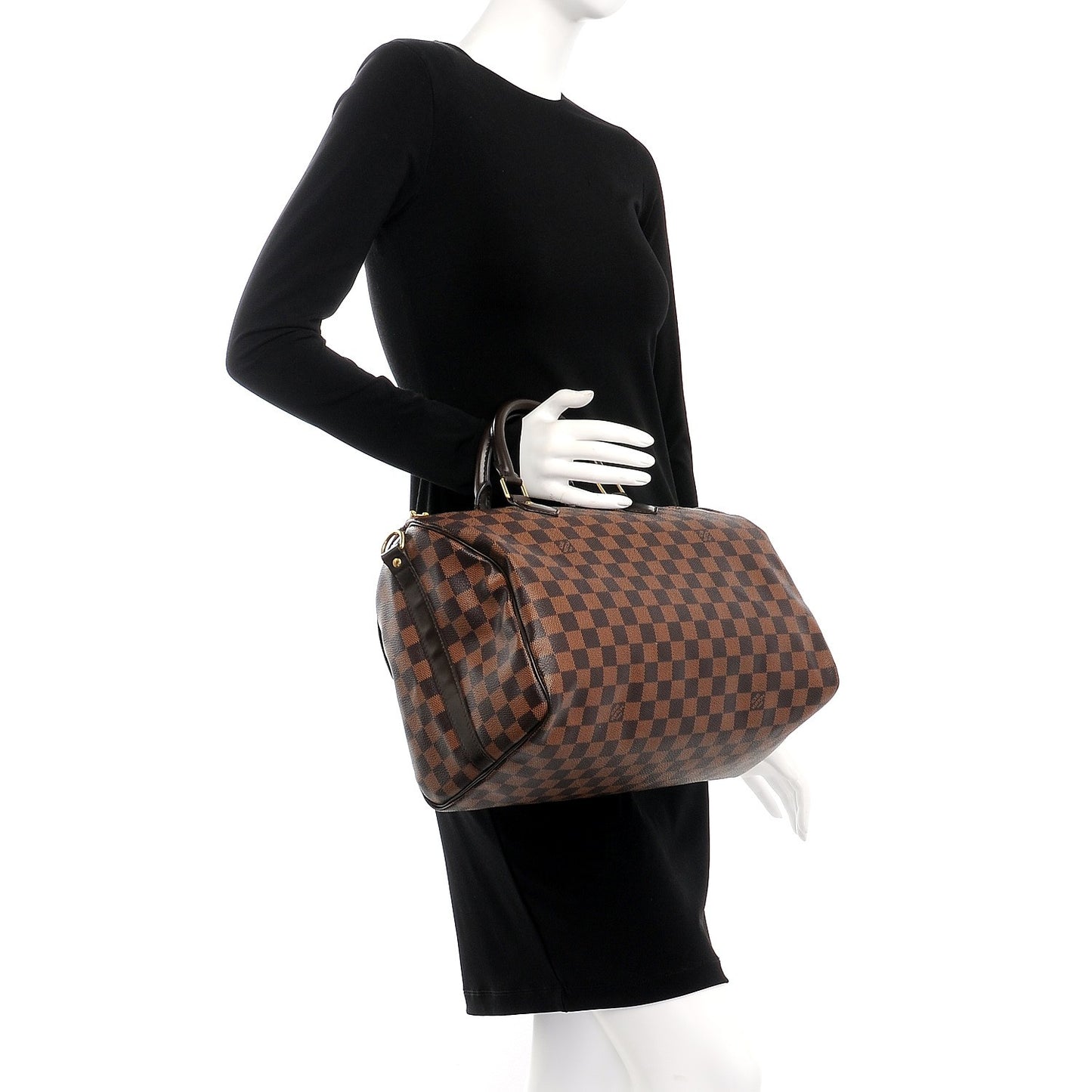 Damier Ebene Speedy Bandouliere 35