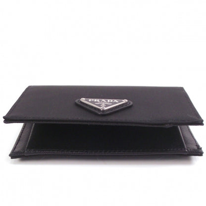 Prada Nylon Wallet Card Holder Black 4 of 9