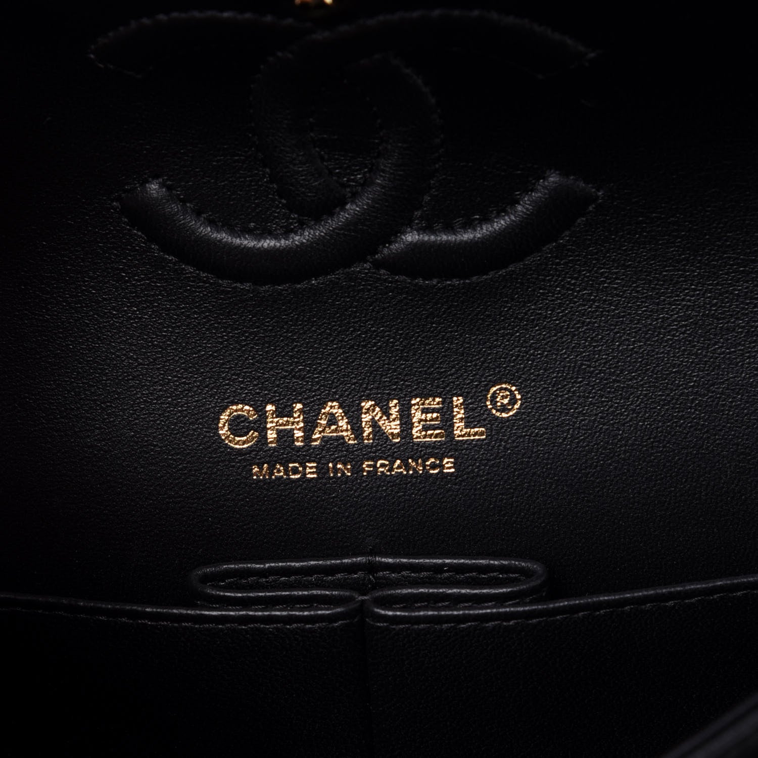 Chanel Lambskin Quilted Small Double Flap Black 6 of 11