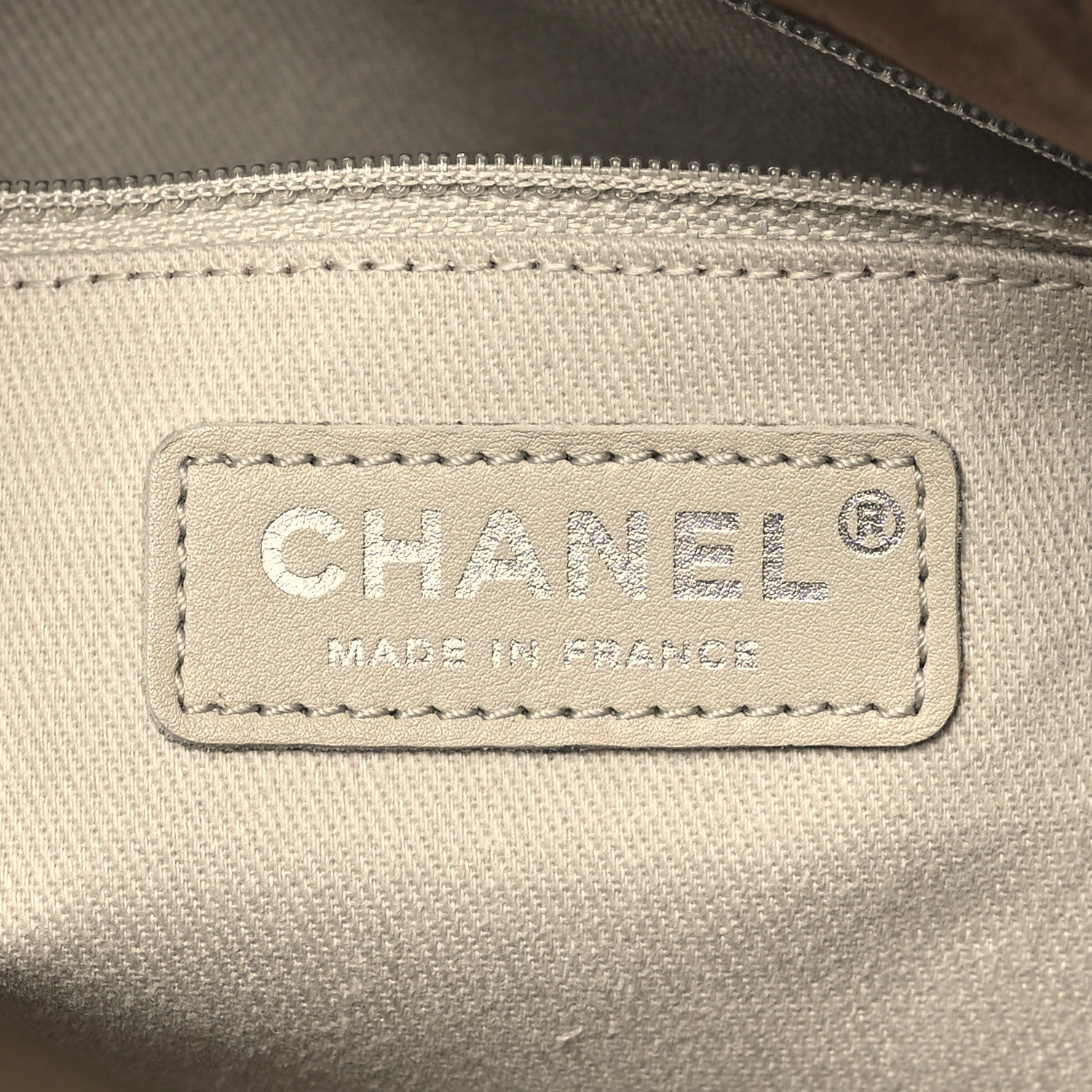 Chanel Ultra Soft Suede Calfskin Natural Beauty Tote Brown 6 of 10
