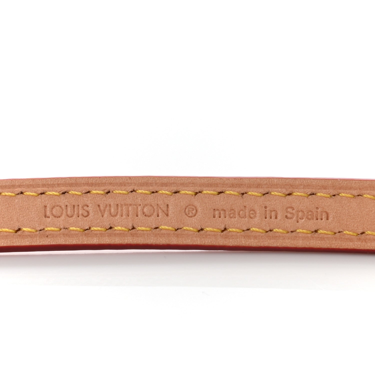Louis Vuitton Vachetta 12mm Adjustable Shoulder Strap 6 of 8