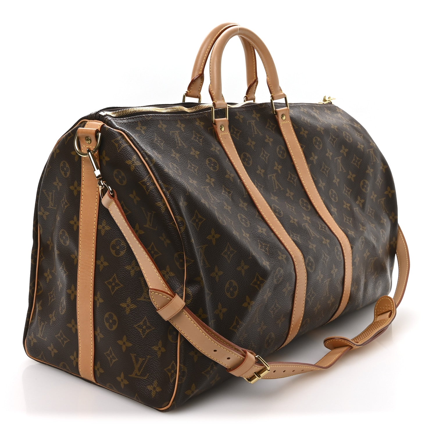 Louis Vuitton Monogram Keepall Bandouliere 55 2 of 9