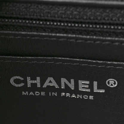 Chanel Lambskin Quilted Mini Rectangular Flap Black 6 of 10