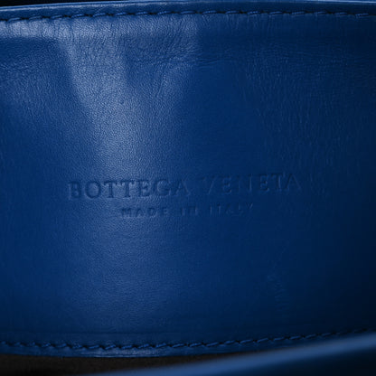 Bottega Veneta Light Calf Intrecciato Small Roma Signal Blue 8 of 22