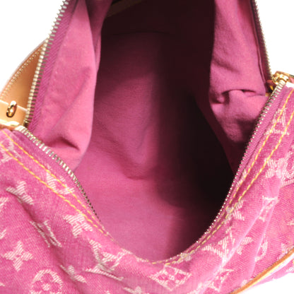 Louis Vuitton Denim Baggy GM Fuchsia 5 of 7