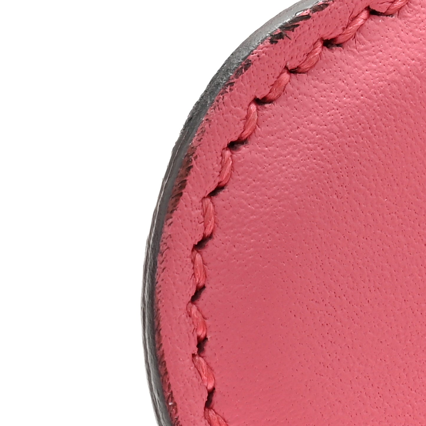 Moon Calfskin Interlocking G 37mm Belt 95 38 Glossy Pink