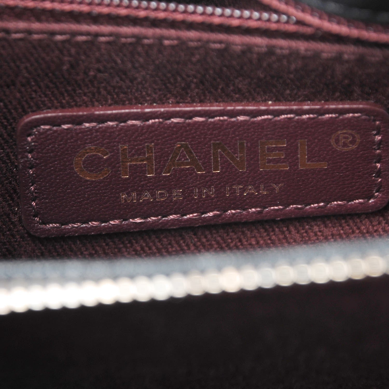 Chanel Shiny Sheepskin Quilted Large Trapezio Flap Black 7 of 10