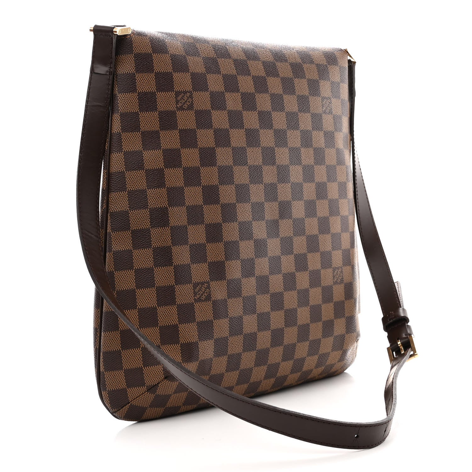Louis Vuitton Damier Ebene Musette GM 3 of 10