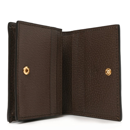 Gucci GG Supreme Monogram Web Ophidia Card Case Beige New Acero 5 of 7