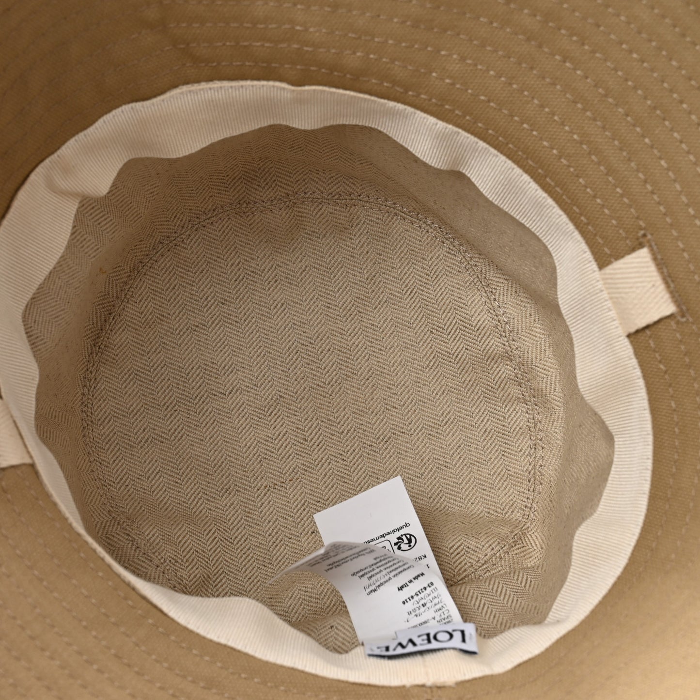 Canvas Fisherman Bucket Hat 57 Sand