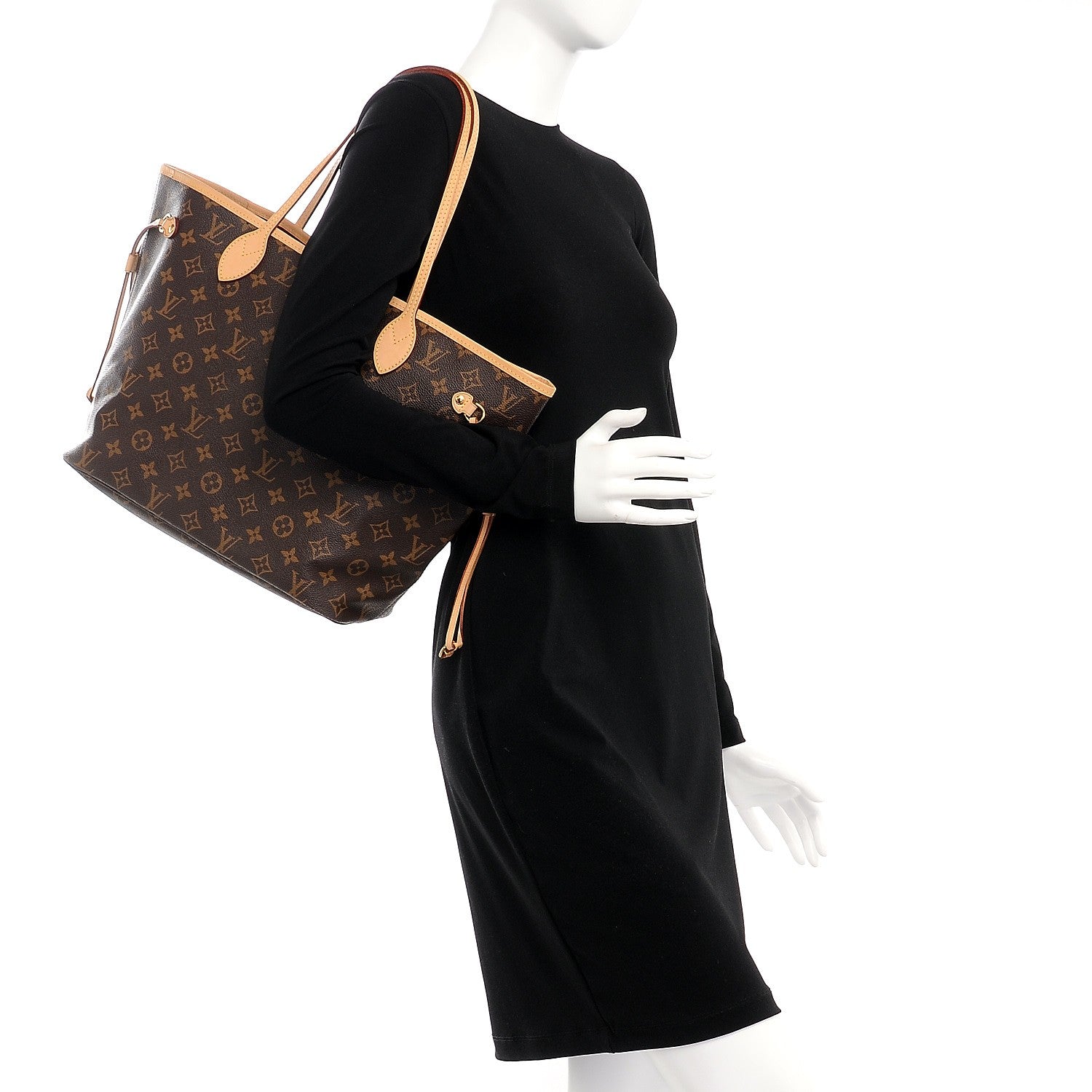 Louis Vuitton Monogram Neo Neverfull MM Fuchsia 2 of 9
