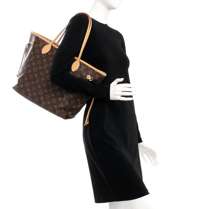 Louis Vuitton Monogram Neo Neverfull MM Fuchsia 2 of 9