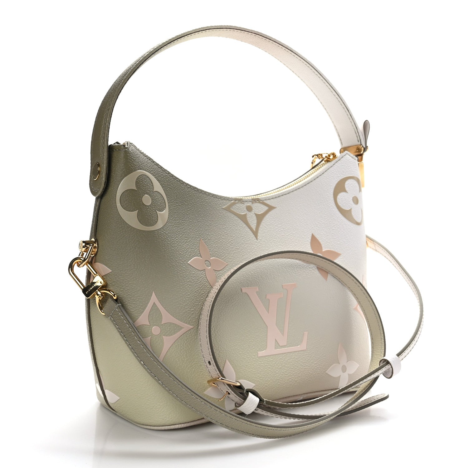 Louis Vuitton Monogram Giant Spring In The City Marshmallow Hobo Sunset Kaki 3 of 8