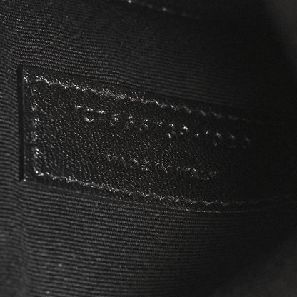 Saint Laurent Grain De Poudre Uptown Pouch Dark Beige 7 of 9