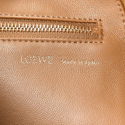 Loewe Mellow Nappa Medium Squeeze Bag Oak 6 of 9
