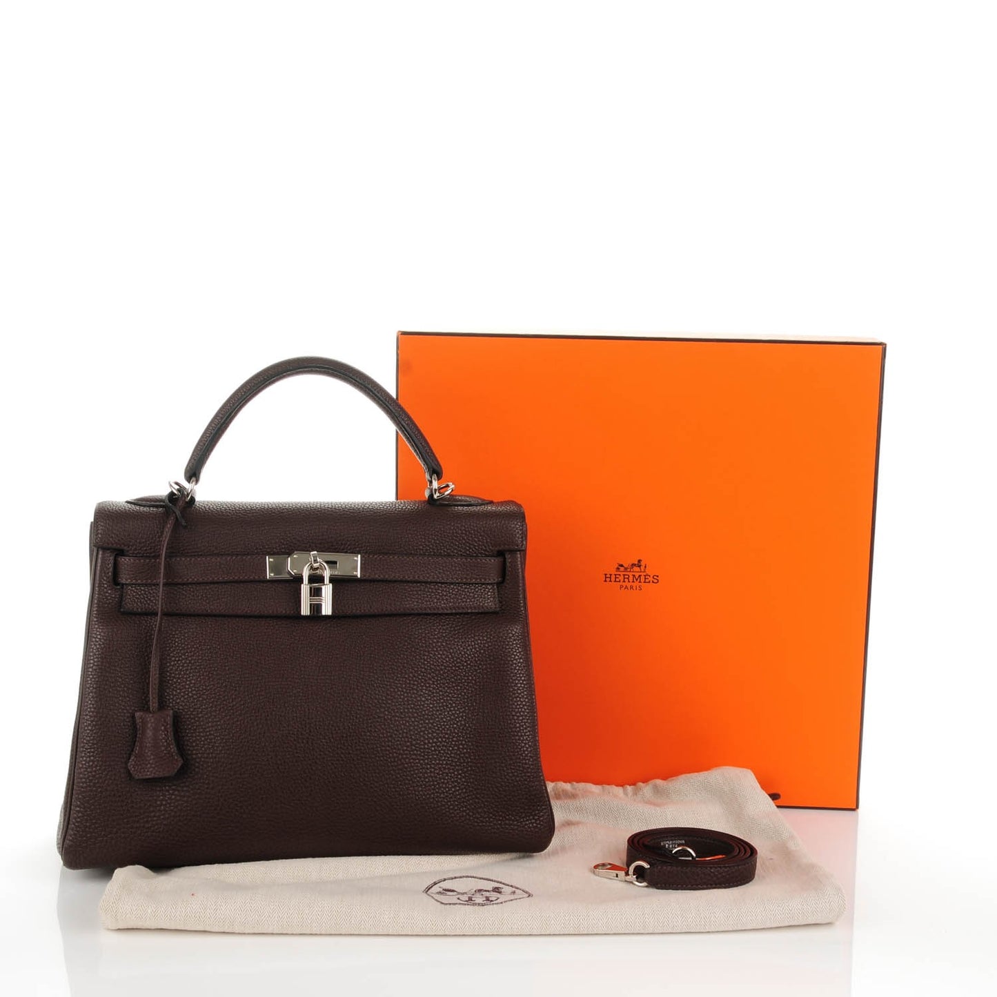 Togo Kelly Retourne 32 Chocolate