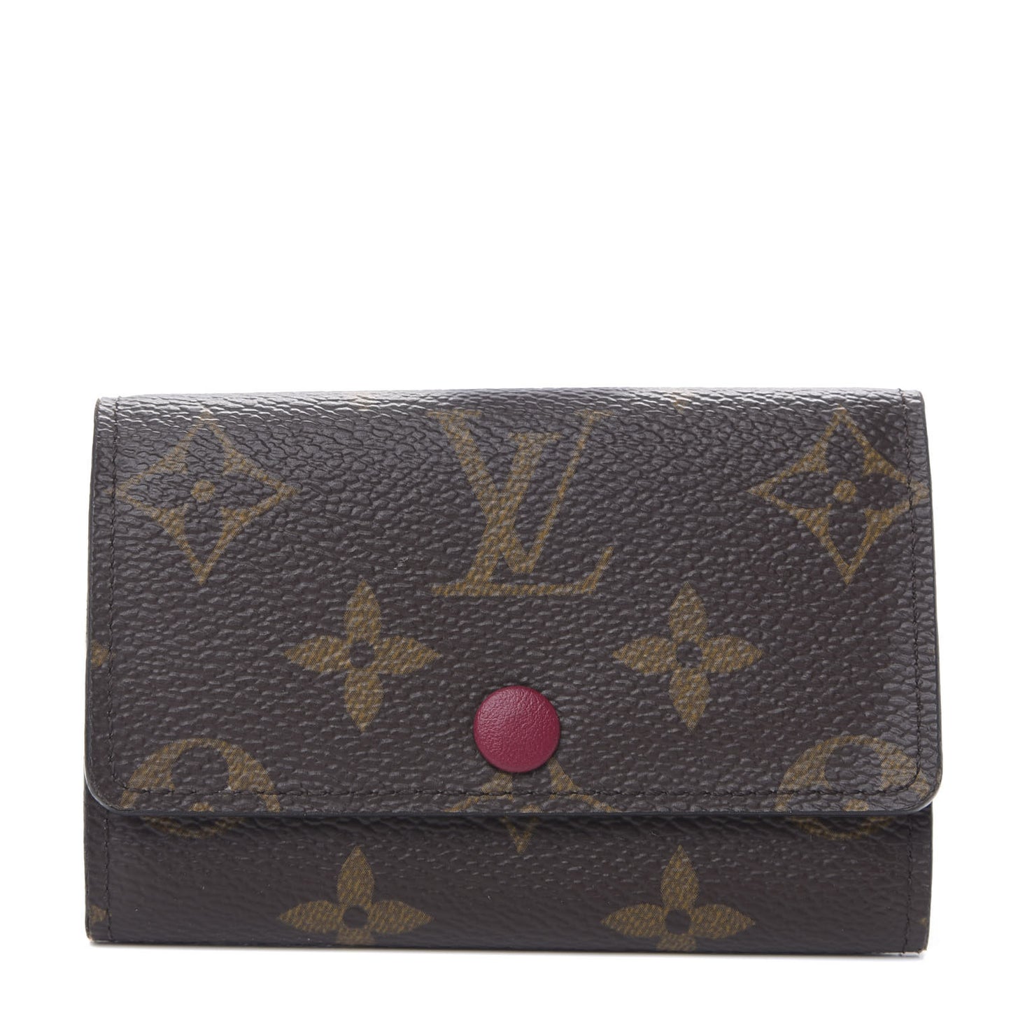 Monogram 6 Key Multicles Holder Fuchsia