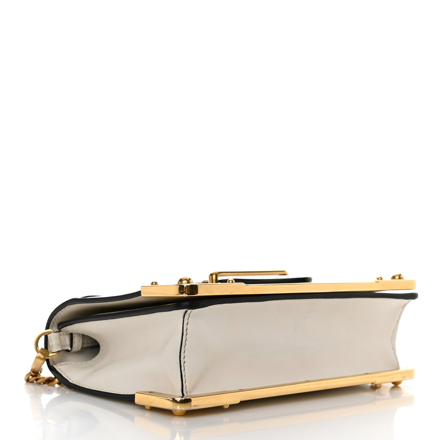 City Calfskin Saffiano Cahier Bag Talco