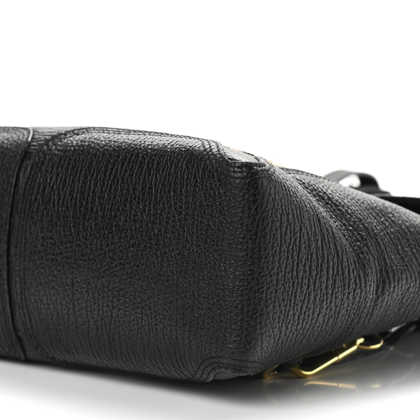 Textured Calfskin Pashli Backpack Black