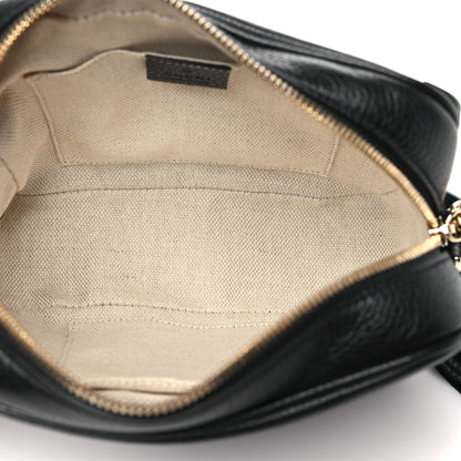 Gucci Pebbled Calfskin Small Soho Disco Bag Black 5 of 11