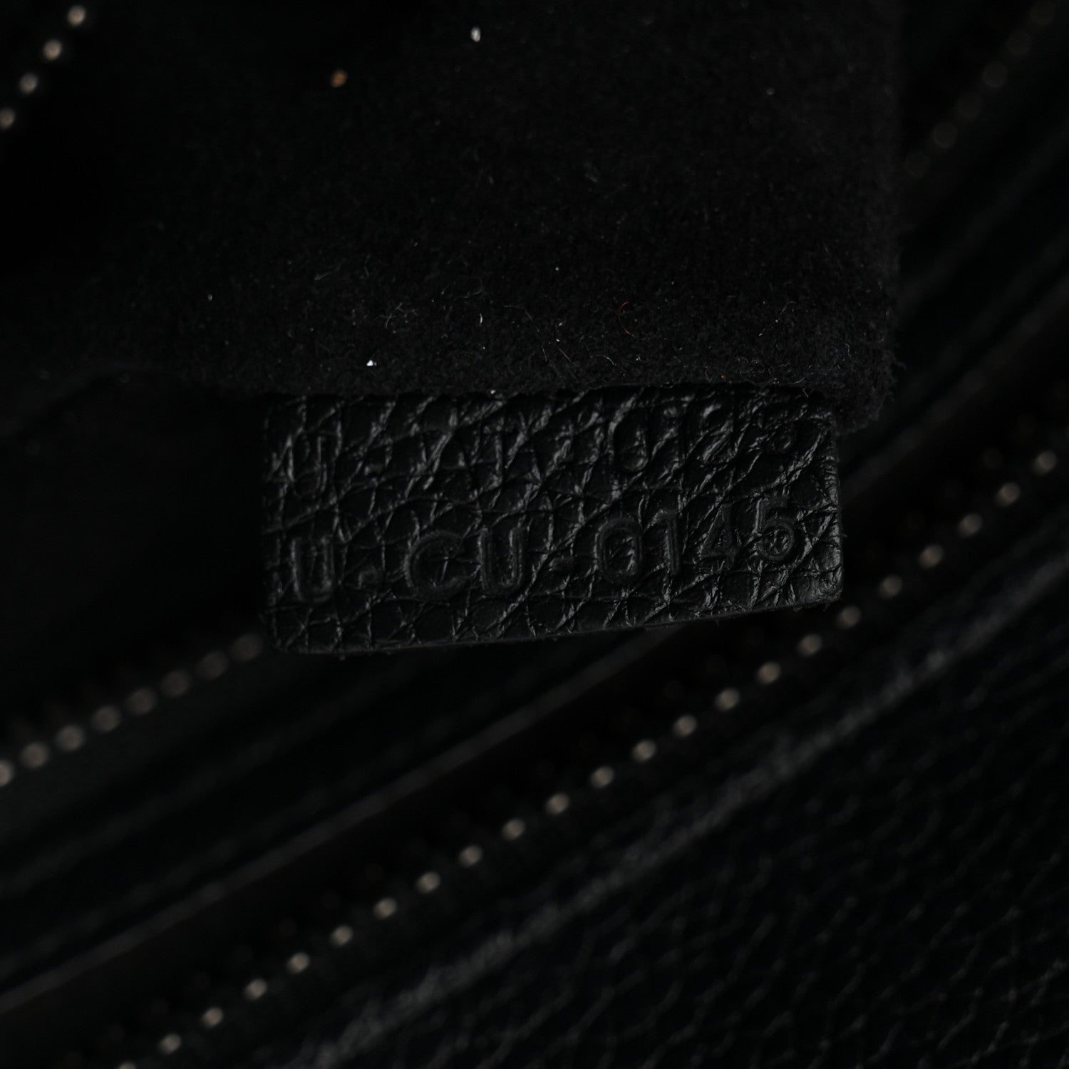 Celine Drummed Calfskin Micro Luggage Black 7 of 10