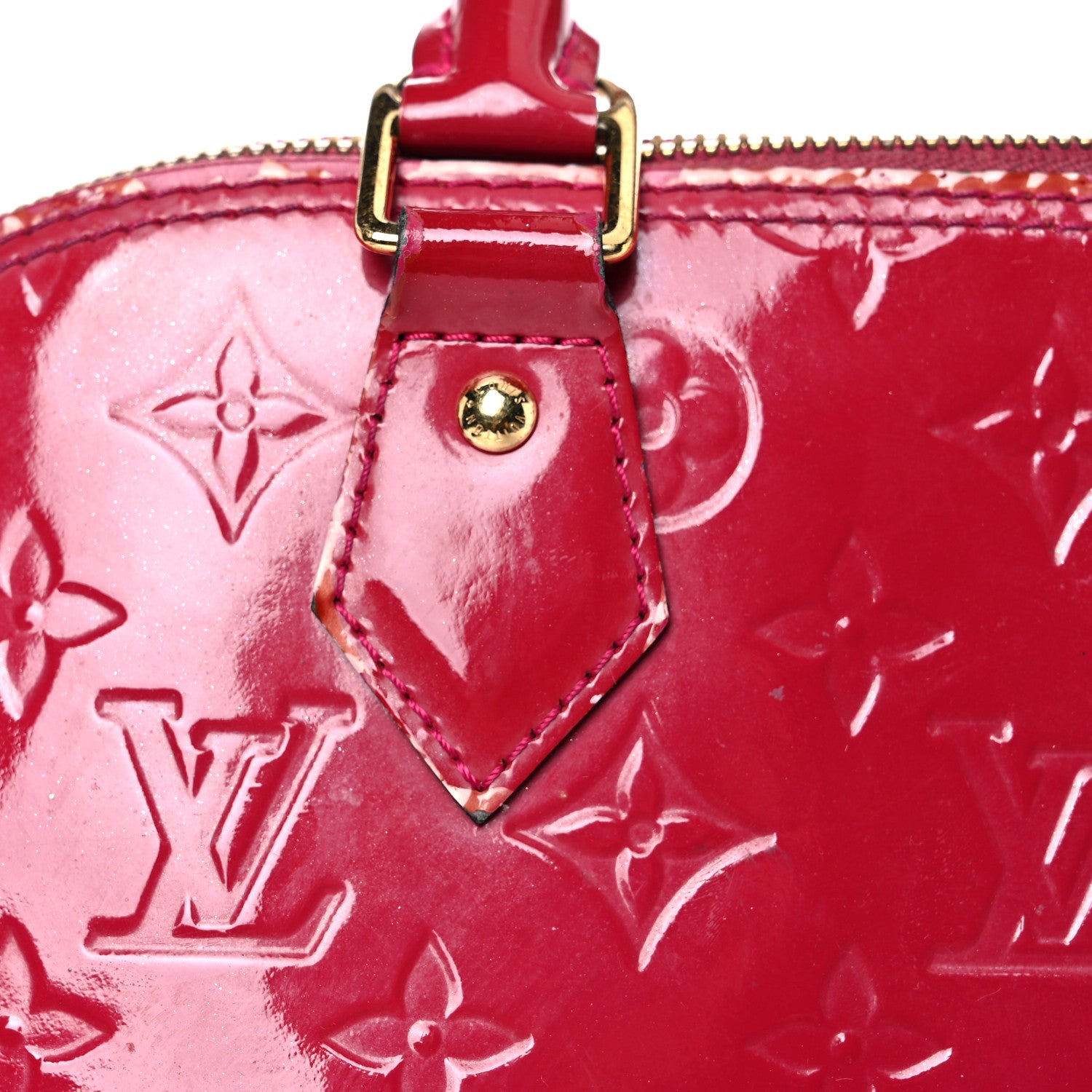 Louis Vuitton Vernis Alma PM Rose Indien 24 of 32