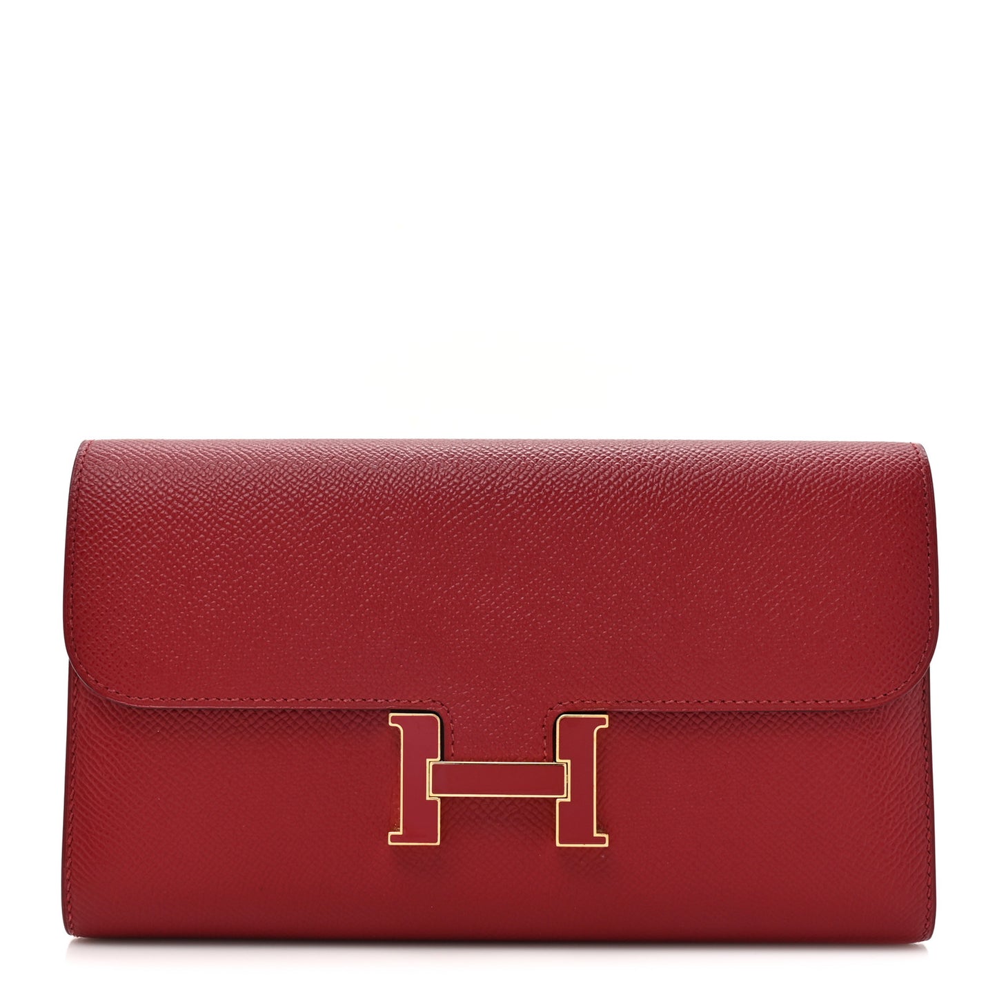 Epsom Constance Long Wallet Rouge Grenat