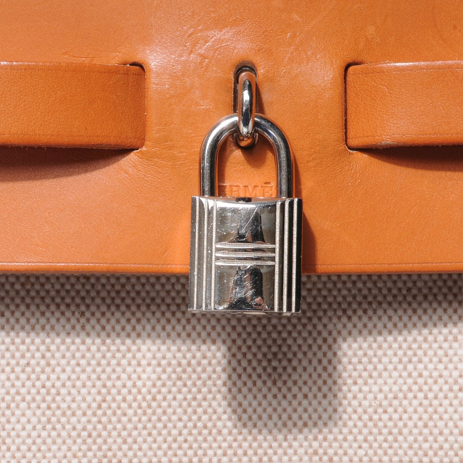 Hermes Toile Herbag Natural 8 of 10