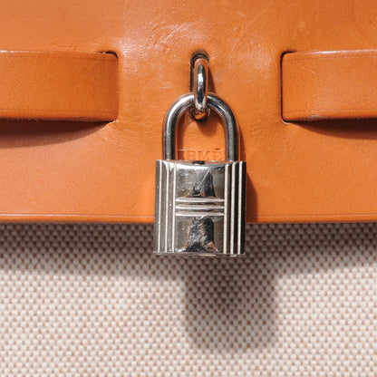 Hermes Toile Herbag Natural 8 of 10