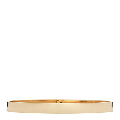 Hermes 18K Yellow Gold Diamond PM Kelly Bracelet ST 2 of 4