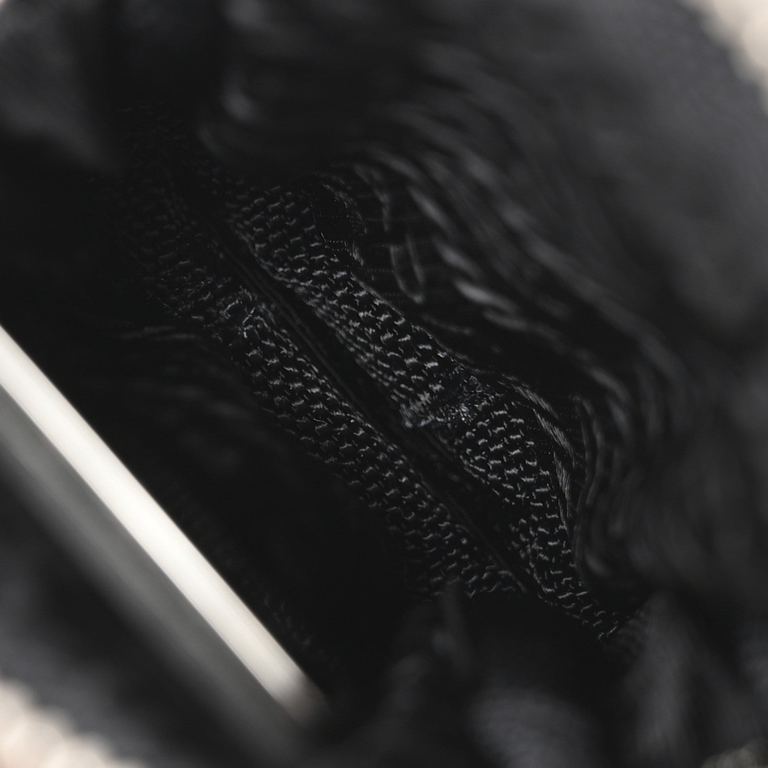 Prada Tessuto Nylon Mini Pouch Black 5 of 9