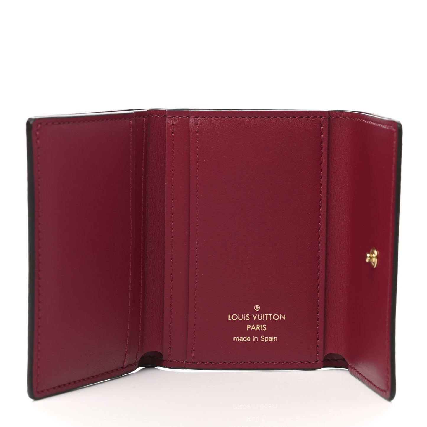 Monogram Micro Wallet Fuchsia