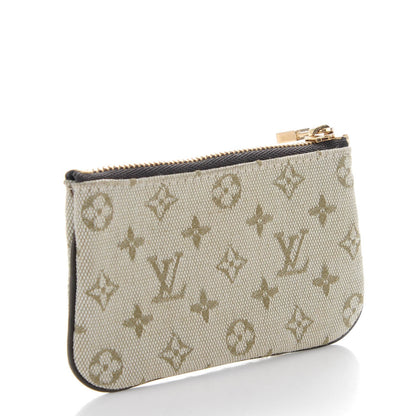 Louis Vuitton Mini Monogram Key Pouch Kaki 3 of 6