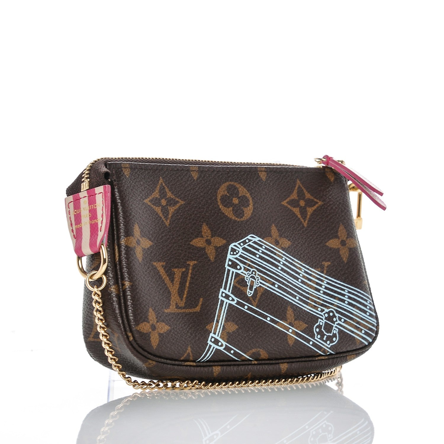 Louis Vuitton Monogram 2014 Christmas Animation Mini Pochette Accessories 3 of 6