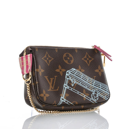 Louis Vuitton Monogram 2014 Christmas Animation Mini Pochette Accessories 3 of 6