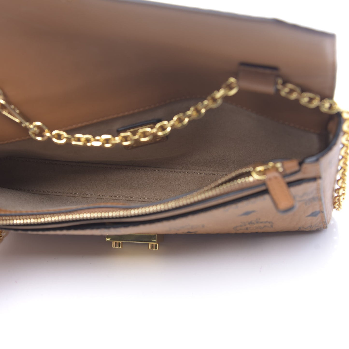 Visetos Small Millie Crossbody Bag Cognac