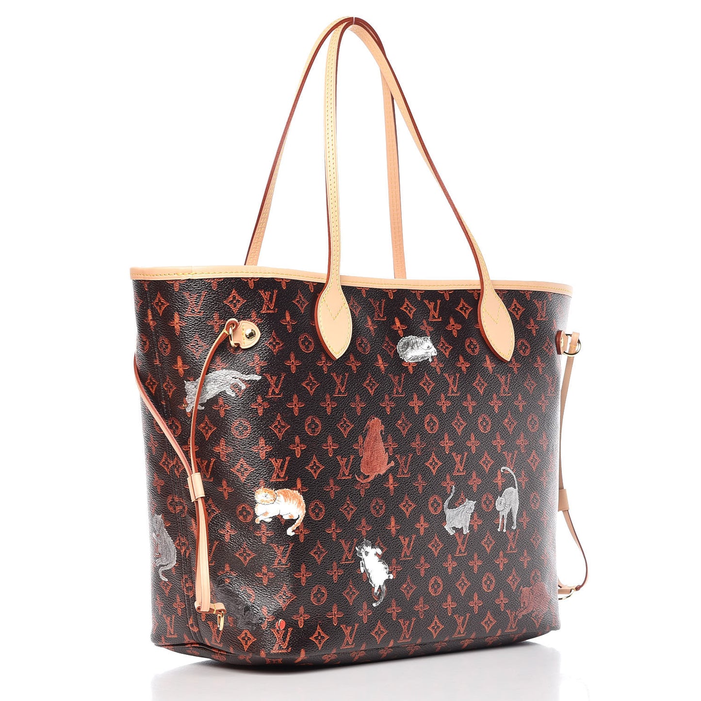 Catogram Neverfull MM Marron