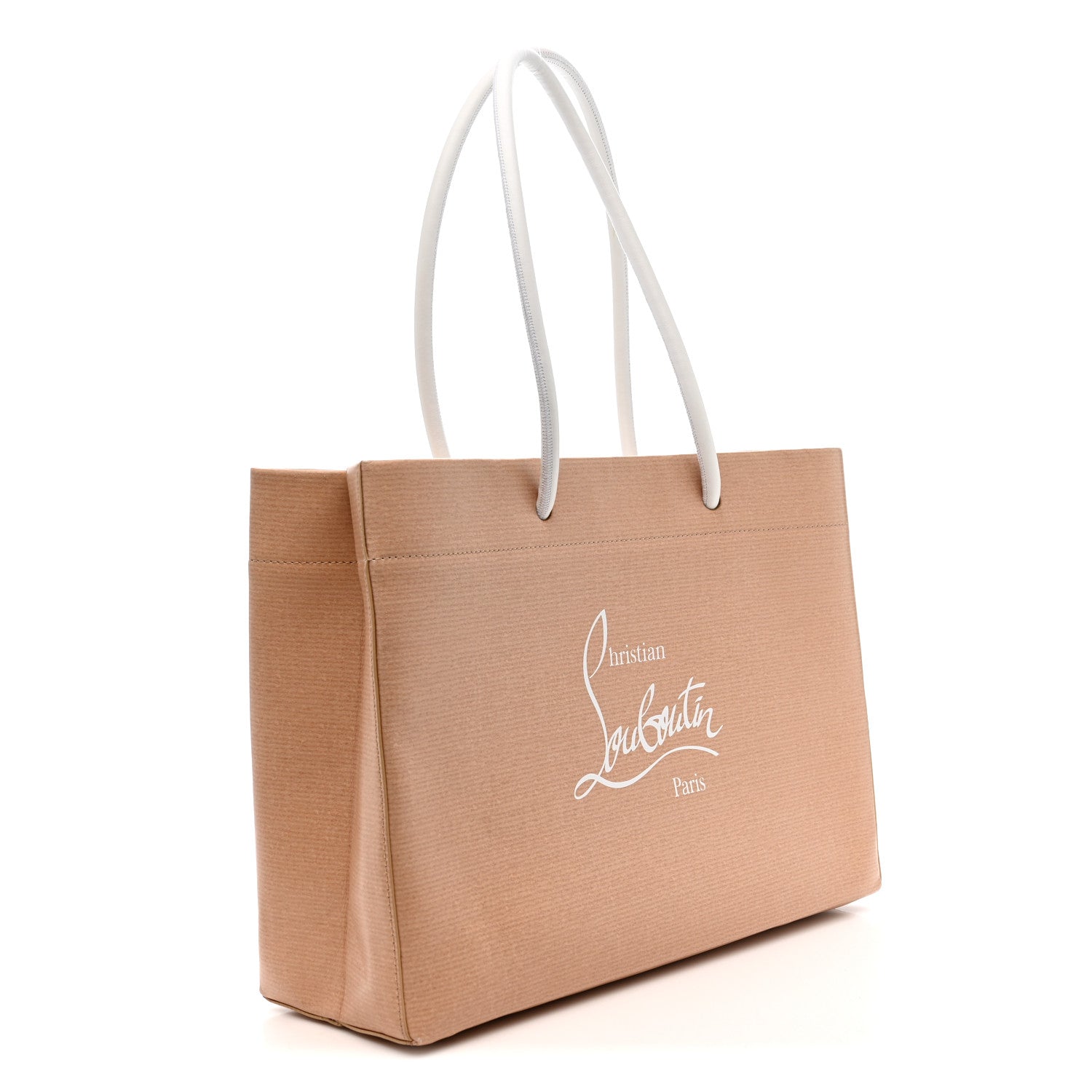 Christian Louboutin Calfskin Kraftilou Logo Tote 2 of 10
