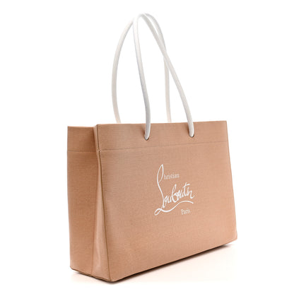 Christian Louboutin Calfskin Kraftilou Logo Tote 2 of 10