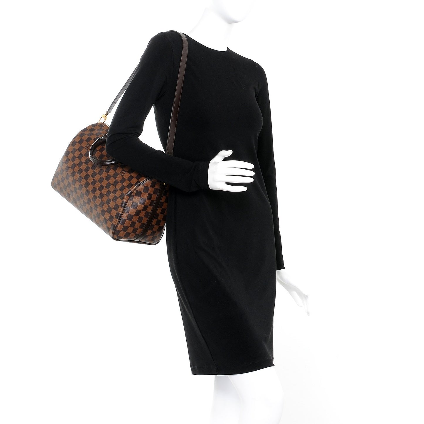 Damier Ebene Speedy Bandouliere 30