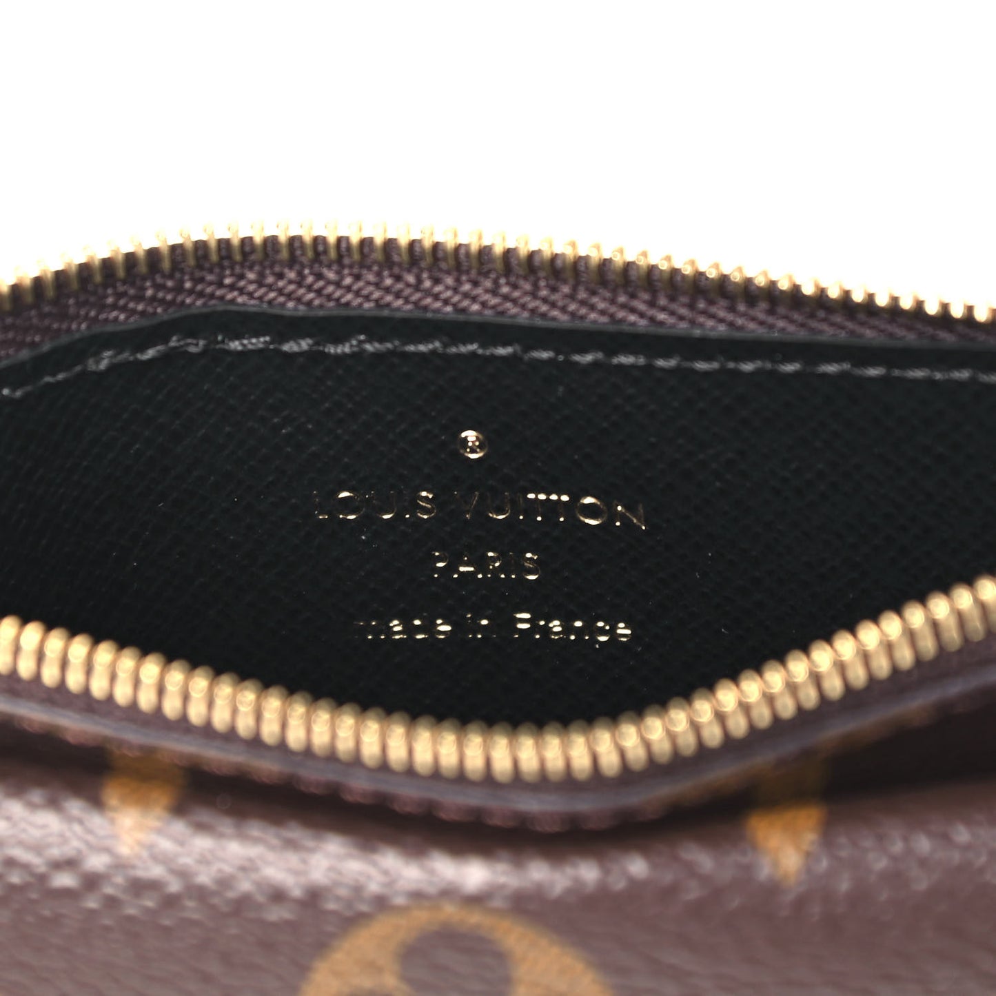 Monogram Recto Verso Card Holder Black