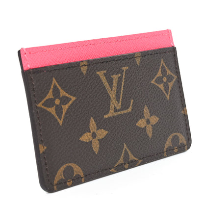 Louis Vuitton Monogram 2023 Christmas Animation Sailing Vivienne Cardholder Dragonfruit Pink 3 of 6