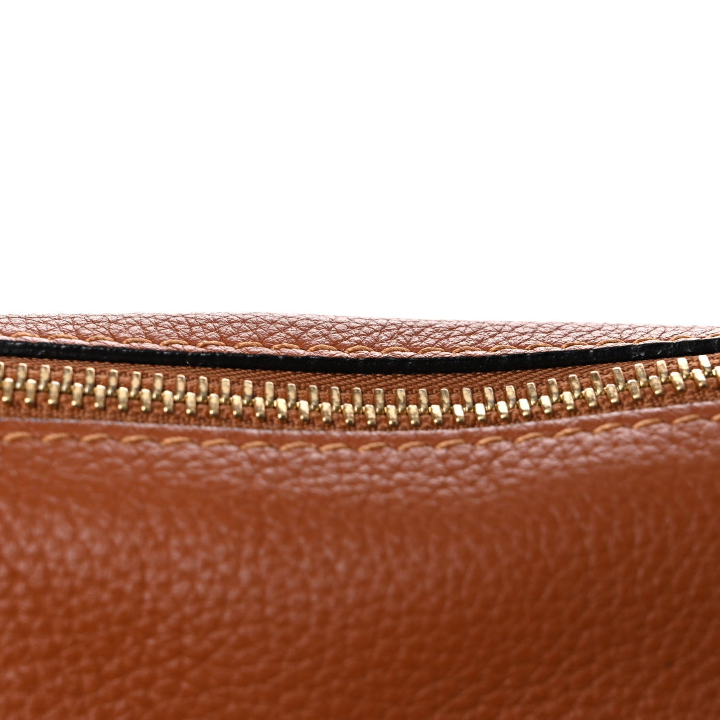 Calfskin Medium Marcie Satchel Tan