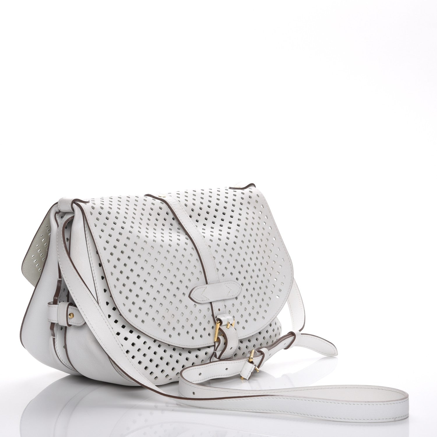 Louis Vuitton SC Flore Saumur White 3 of 8
