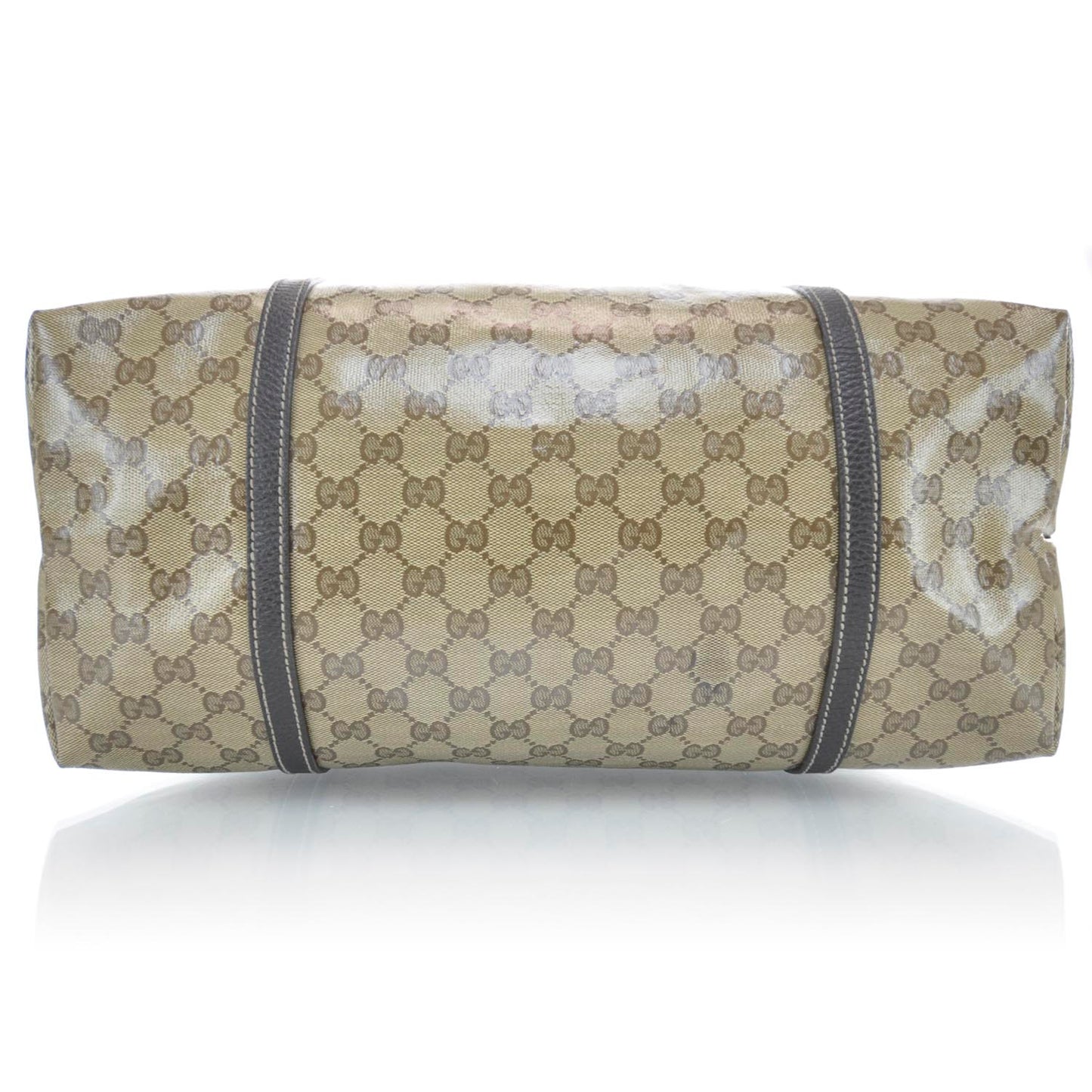 Crystal Monogram Large Joy Tote Beige Ebony Testa di Moro