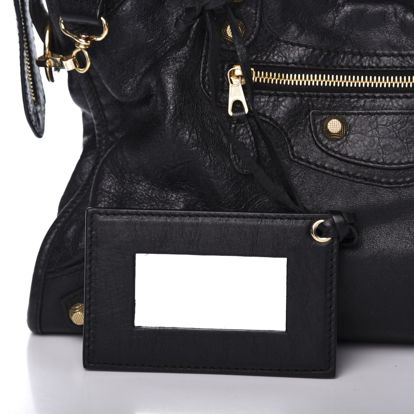 Agneau Giant 12 Gold Hardware City Black