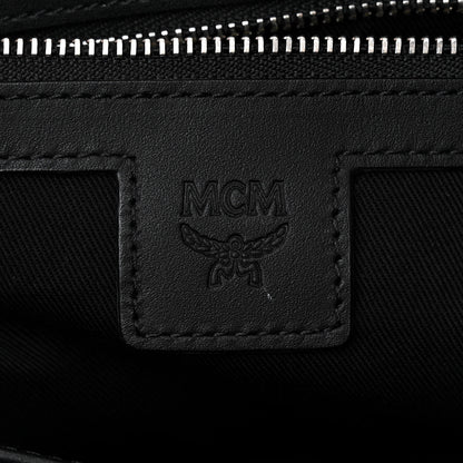 MCM Visetos Medium Crossbody Pouch Black 6 of 10