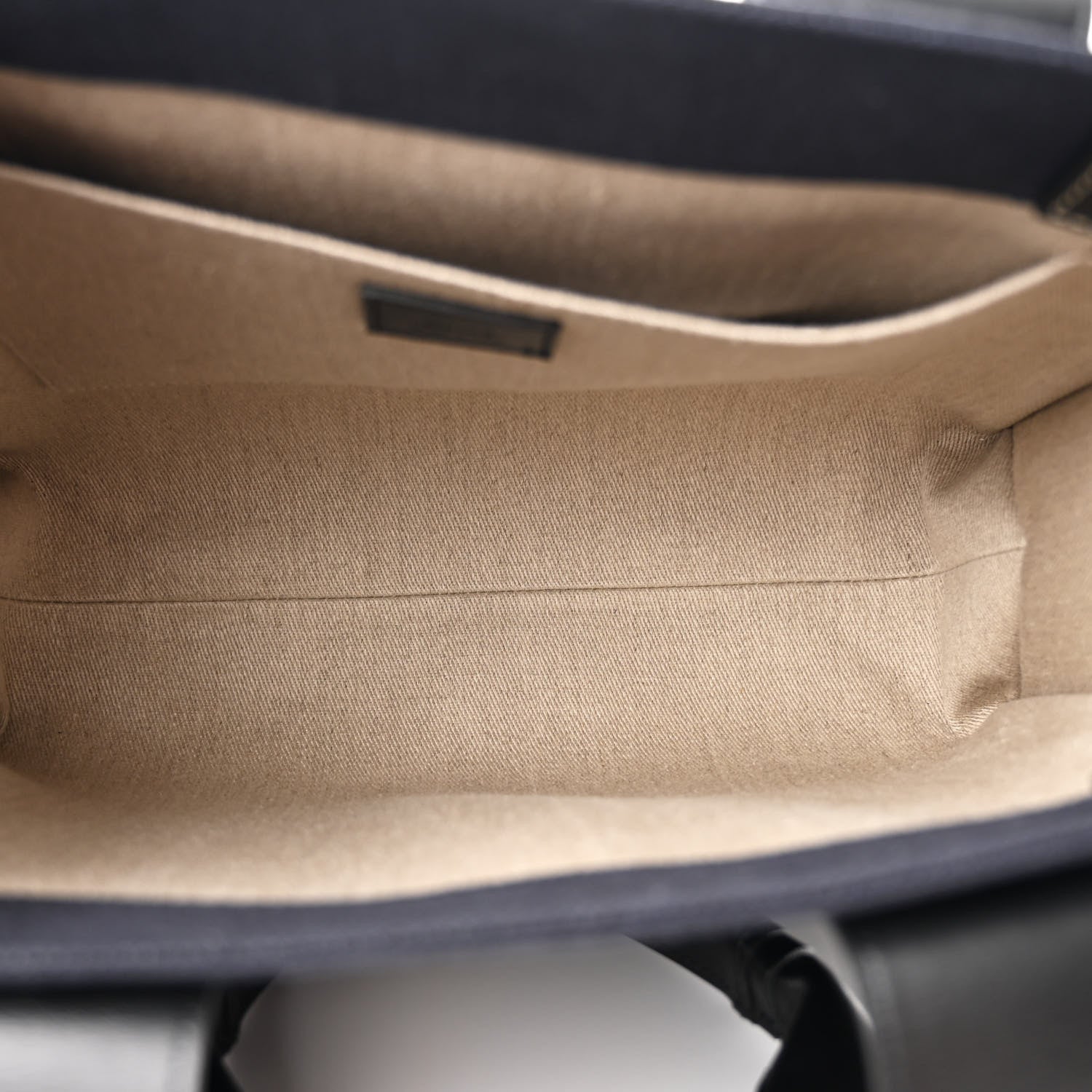 Chloe Calfskin Linen Medium Woody Tote Deep Denim 5 of 11
