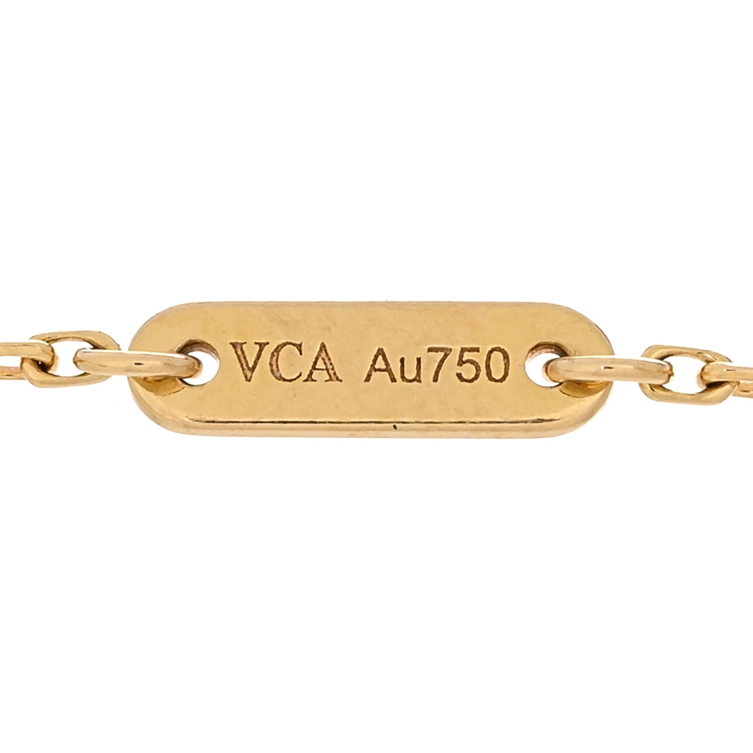 Van Cleef & Arpels 18K Yellow Gold Diamond Mini Frivole Bracelet 3 of 4